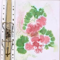 Monotypien und Experimente
